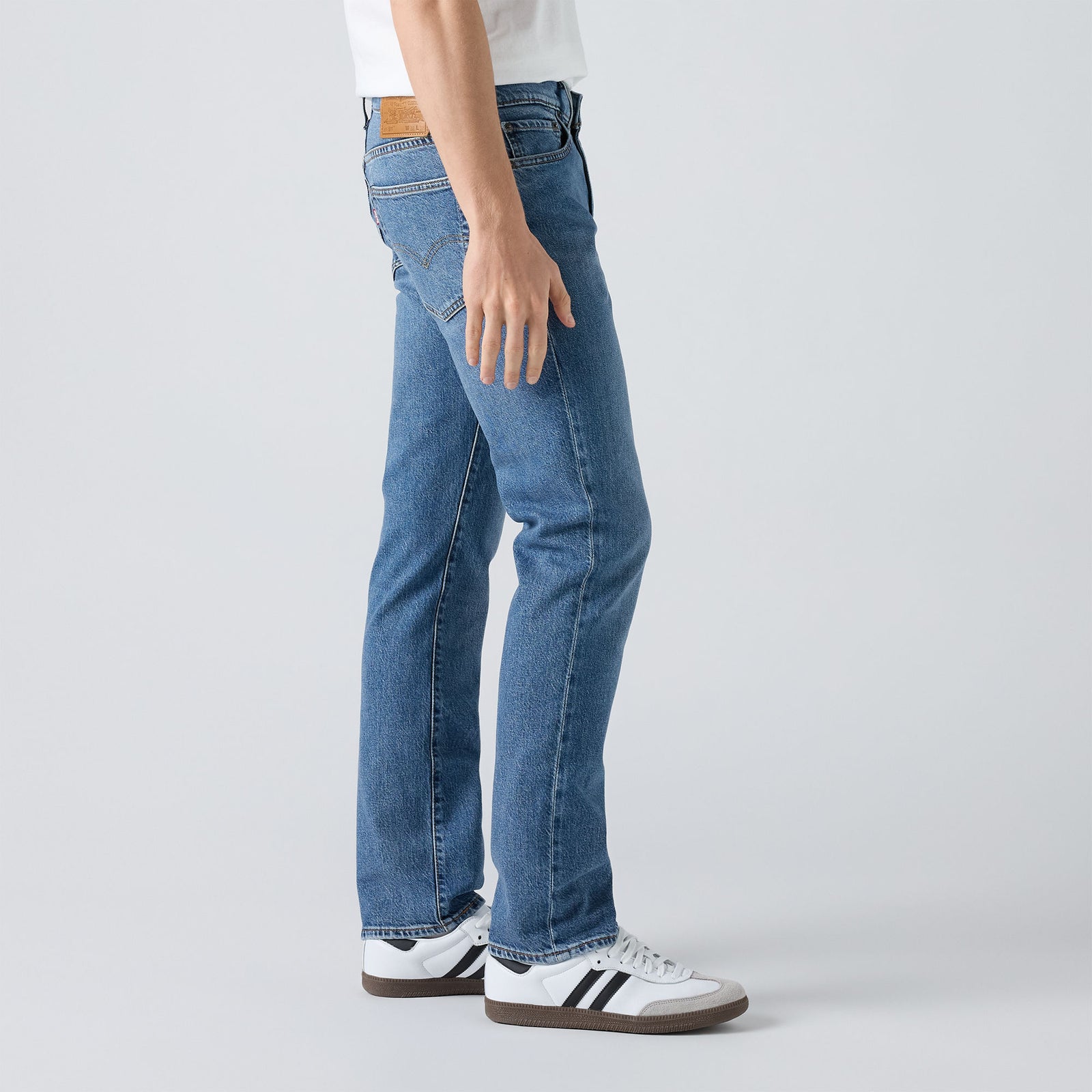 levi's® 511™ slim 修身牛仔褲 | 男裝   0451158342832 Medium Indigo – Levi's 香港