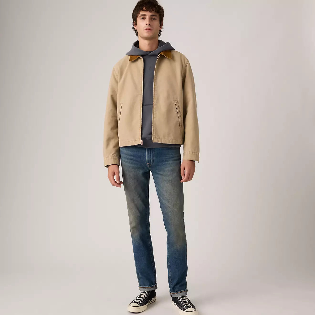 levi's® men's 511™ slim jeans 451163613032 Dark Indigo - Worn In – Levi's Hong Kong