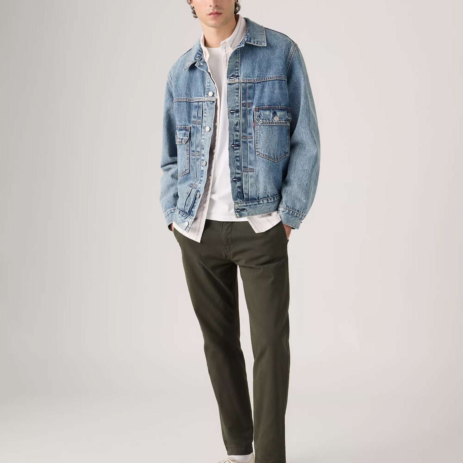 levi's® xx chino standard taper 標準錐形斜紋褲 | 男裝   1719602022932 Green – Levi's 香港