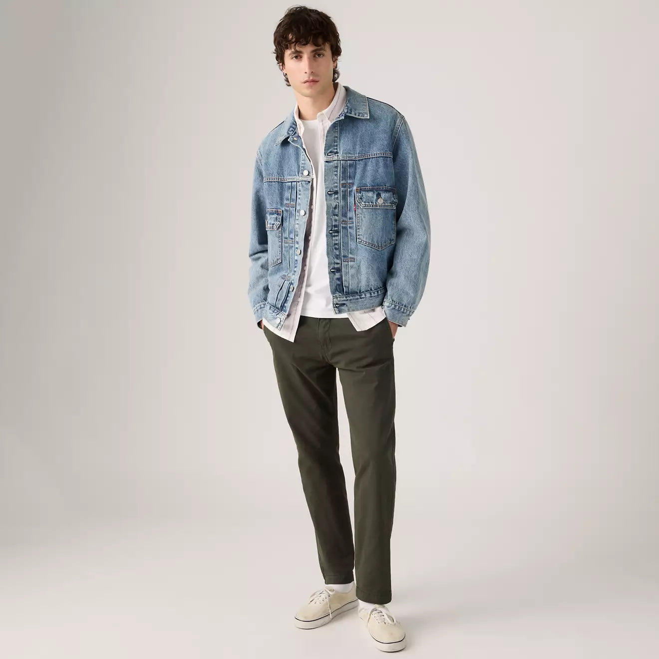 levi's® xx chino standard taper 標準錐形斜紋褲 | 男裝   1719602022932 Green – Levi's 香港