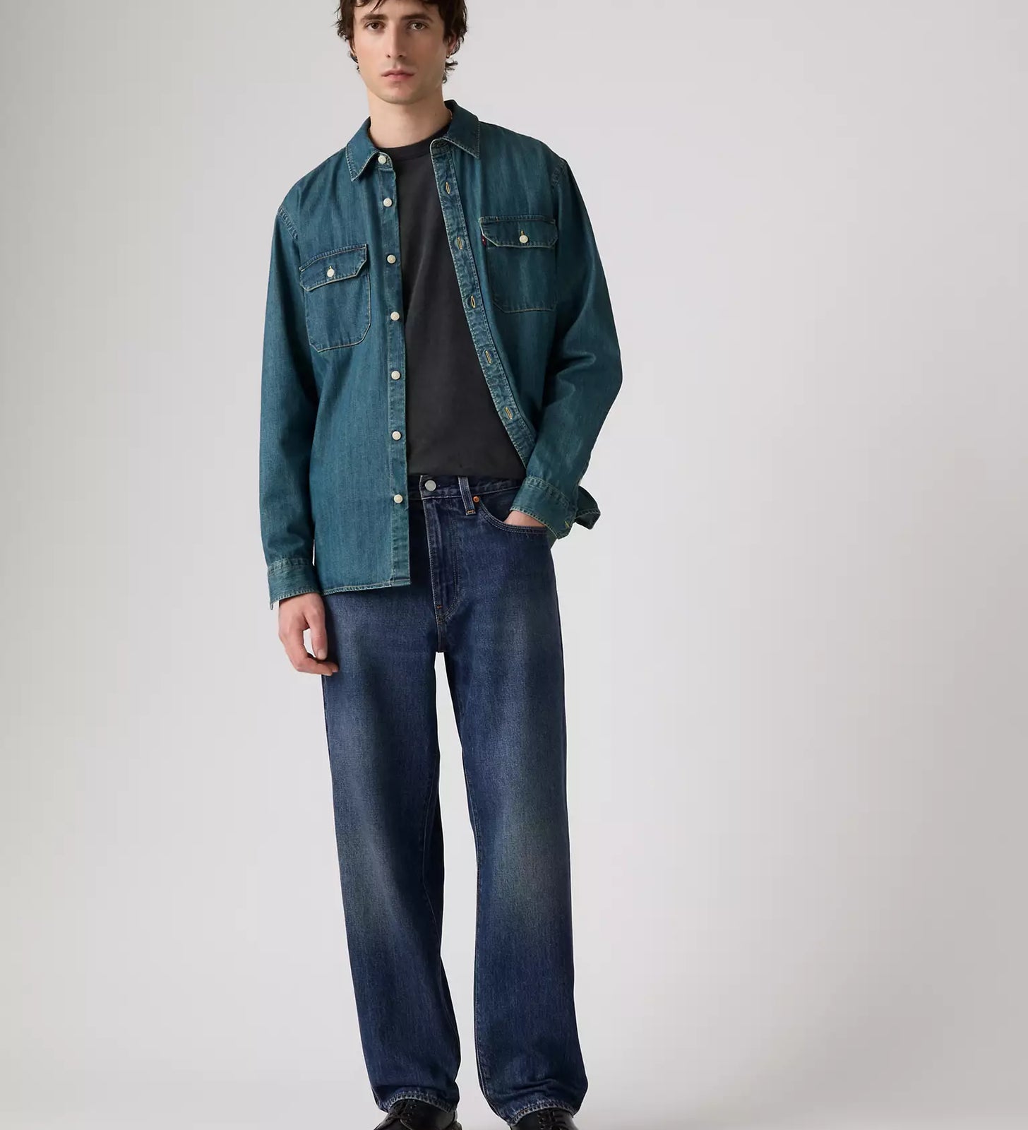 levi’s® men's 568™ loose straight jeans 2903701582832 Medium Wash – Levi's Hong Kong