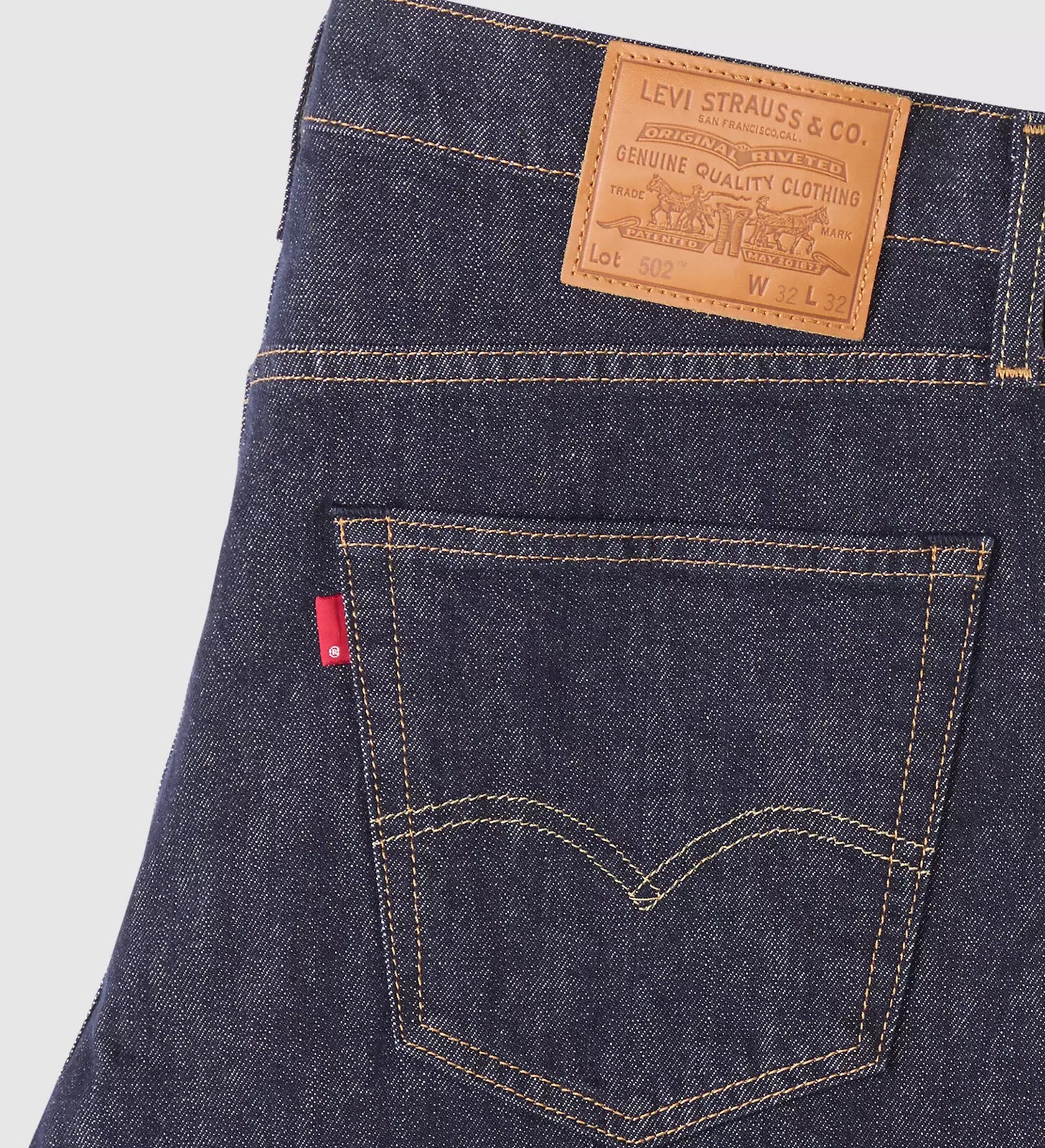 levi's® 502™ taper 錐形牛仔褲 | 男裝   2950718002832 Dark Indigo – Levi's 香港