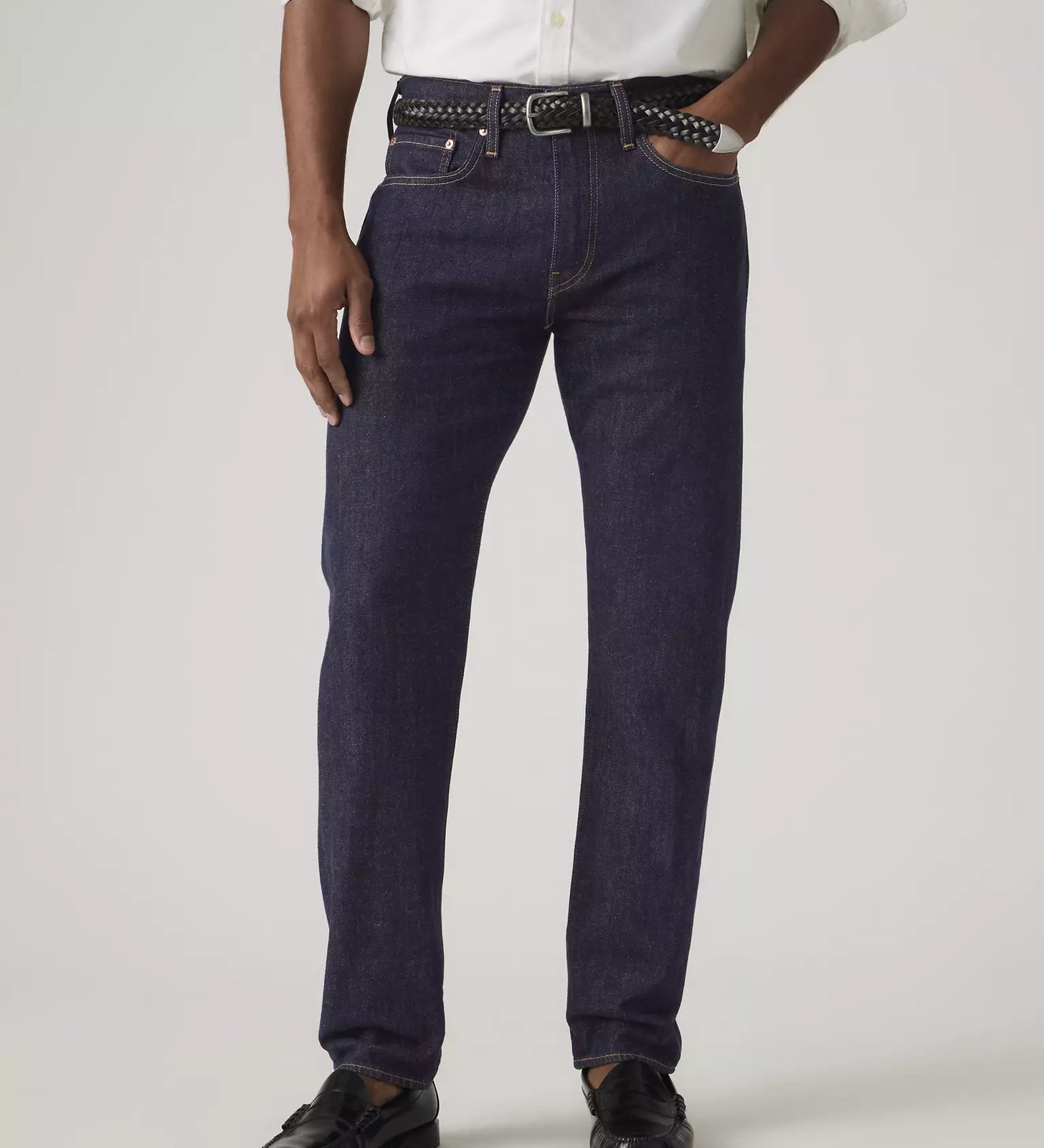 levi's® 502™ taper 錐形牛仔褲 | 男裝   2950718002832 Dark Indigo – Levi's 香港