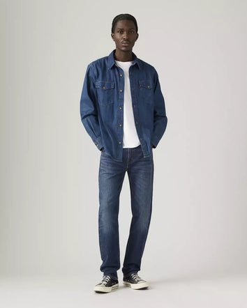 levi's® 502™ taper 錐形牛仔褲 | 男裝   2950718192932 Dark Indigo  – Levi's 香港