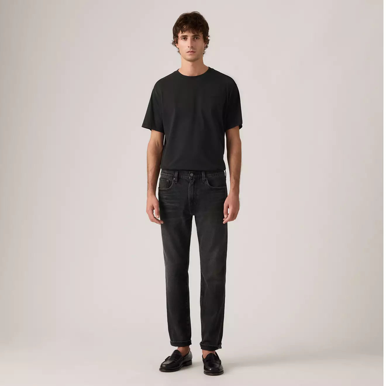 levi's® 502™ 標準窄腳牛仔褲 | 男裝 2950718443032 Black – Levi's 香港
