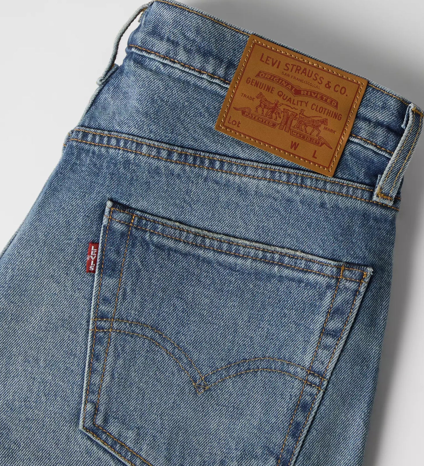 levi's® 502™ taper 錐形牛仔褲 | 男裝   2950718882832 Medium Indigo – Levi's 香港