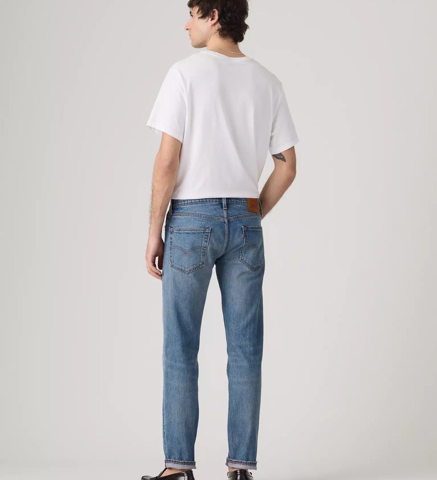 levi's® 502™ taper 錐形牛仔褲 | 男裝   2950718882832 Medium Indigo – Levi's 香港