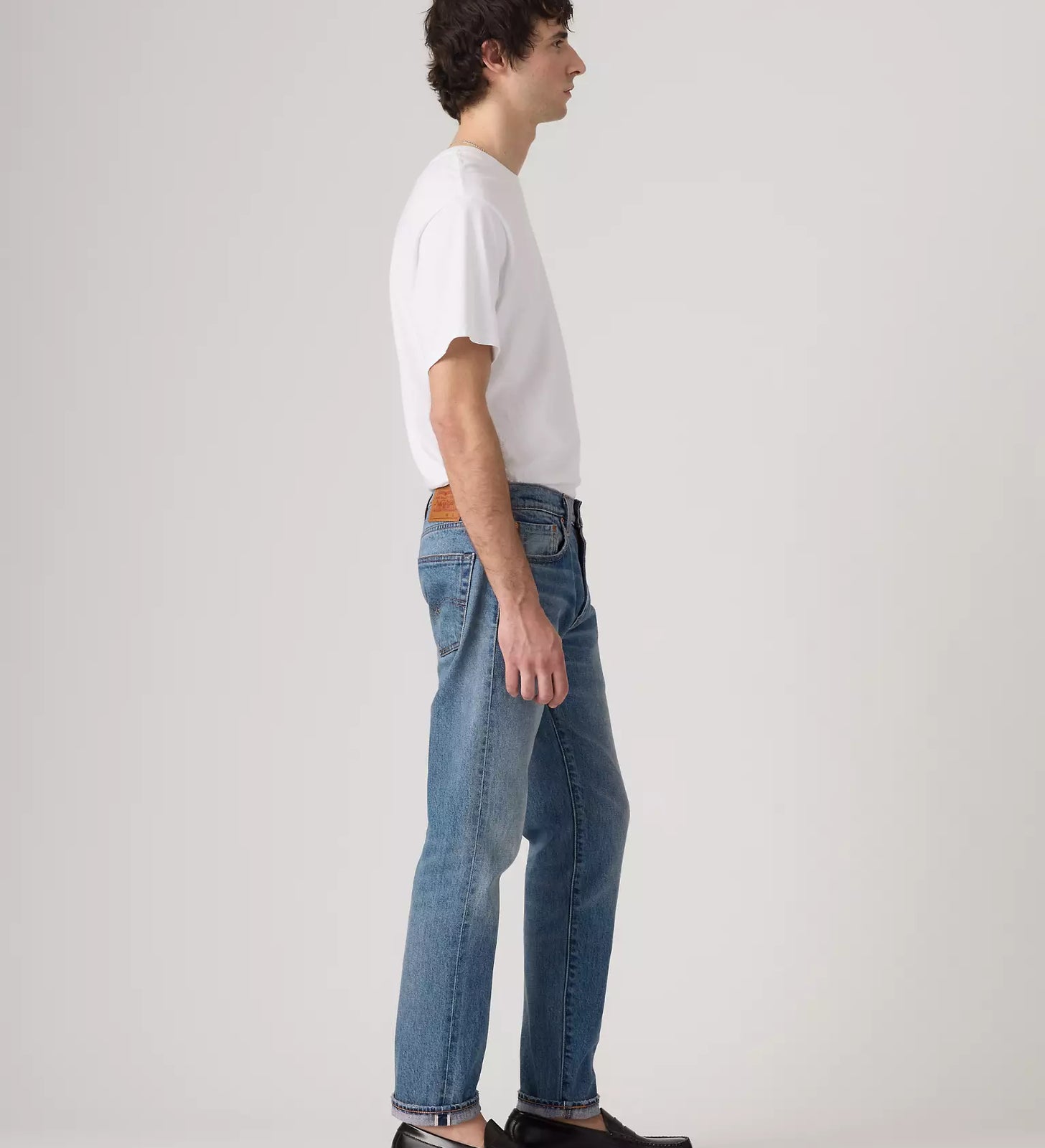levi's® 502™ taper 錐形牛仔褲 | 男裝   2950718882832 Medium Indigo – Levi's 香港