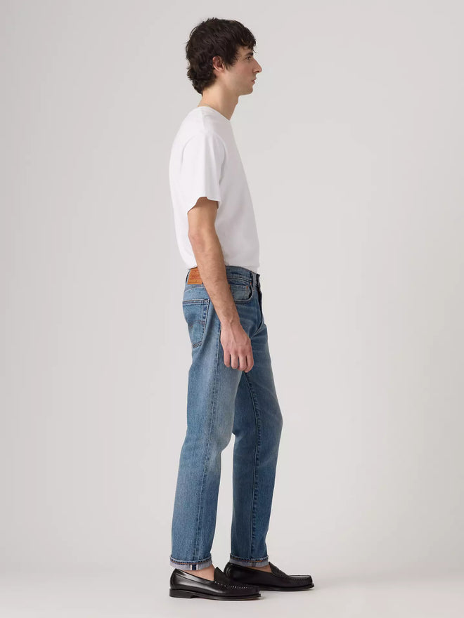 levi's® 502™ taper 錐形牛仔褲 | 男裝   2950718882832 Medium Indigo  – Levi's 香港