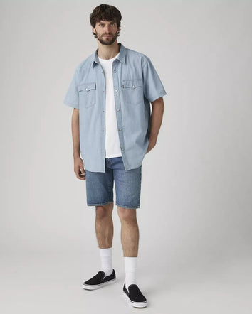 levi's® 405 standard 標準短褲 | 男裝   3986401783112 Medium Indigo  – Levi's 香港