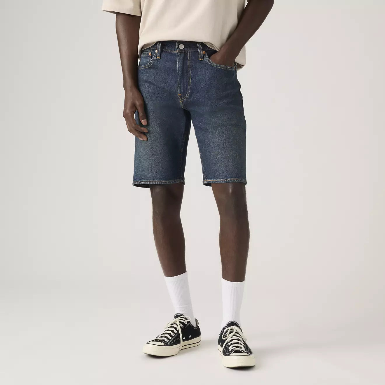 levi's® 405 standard 標準短褲 | 男裝   3986402112812 Dark Indigo – Levi's 香港
