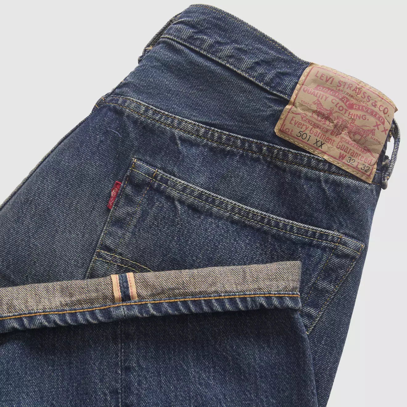 levi’s® vintage clothing men's 1955 501®  jeans 5015500963232 Medium Indigo – Levi's Hong Kong