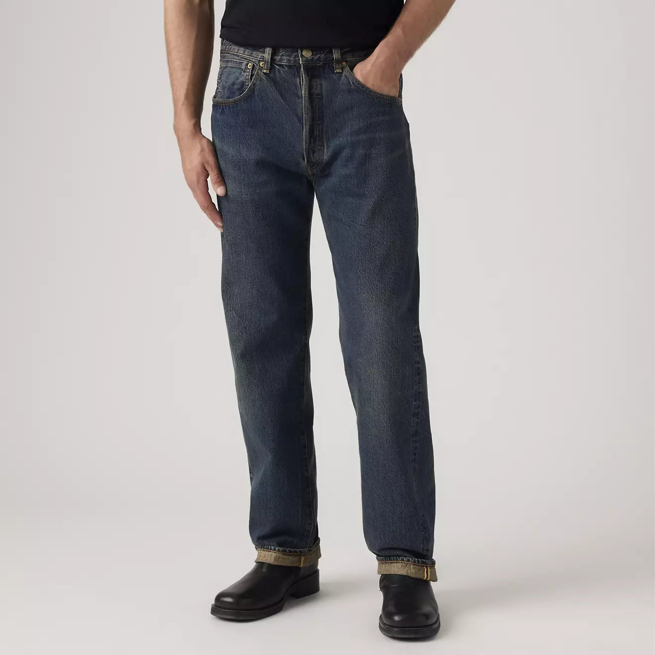 levi’s® vintage clothing men's 1955 501®  jeans 5015500963232 Medium Indigo – Levi's Hong Kong