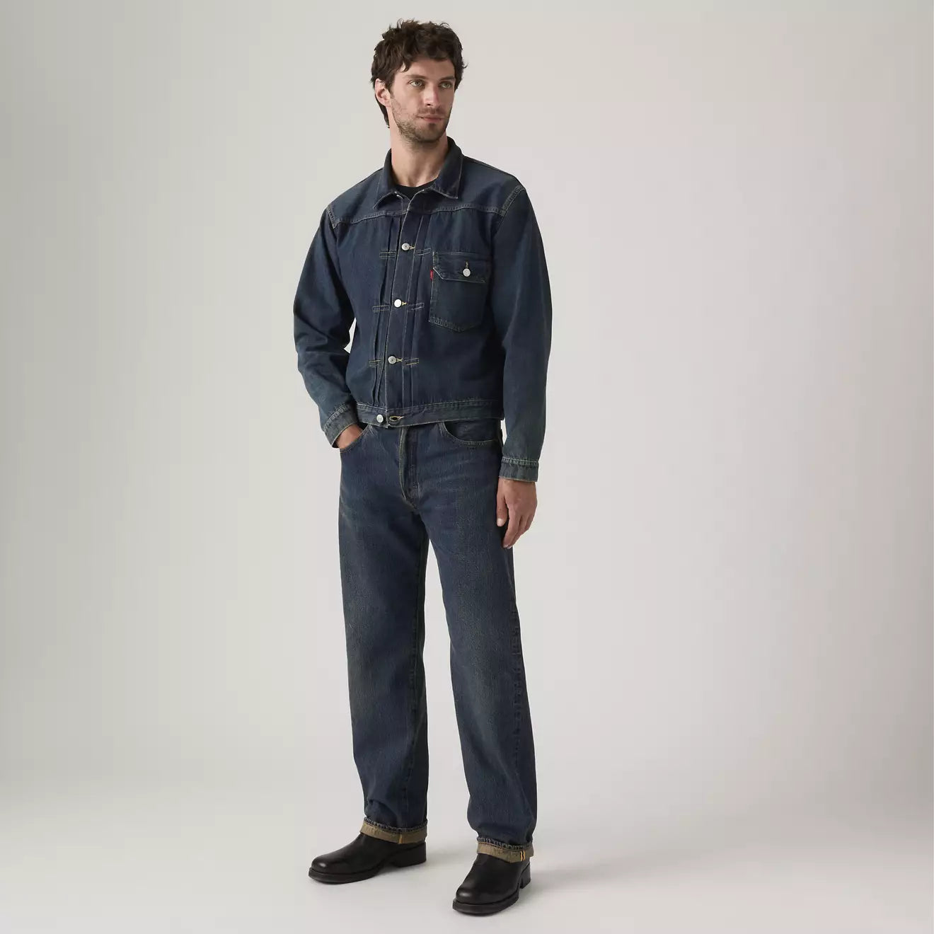 levi’s® vintage clothing men's 1955 501®  jeans 5015500963232 Medium Indigo – Levi's Hong Kong
