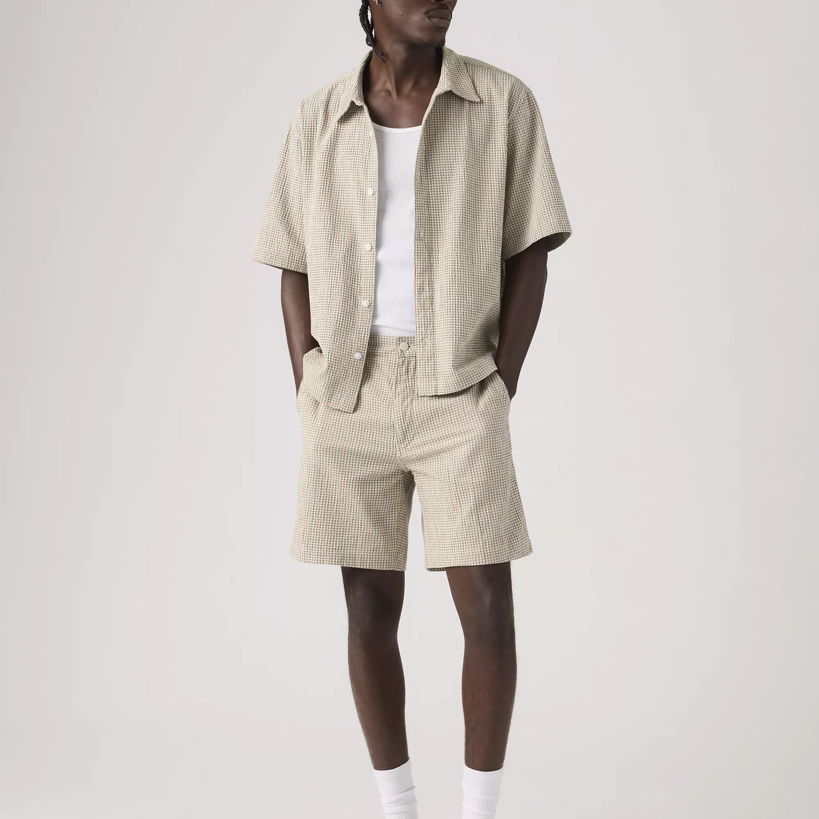 levi's® men's xx chino 正宗舒適輕量短褲 | 男裝   A46610069288 Brown – Levi's 香港