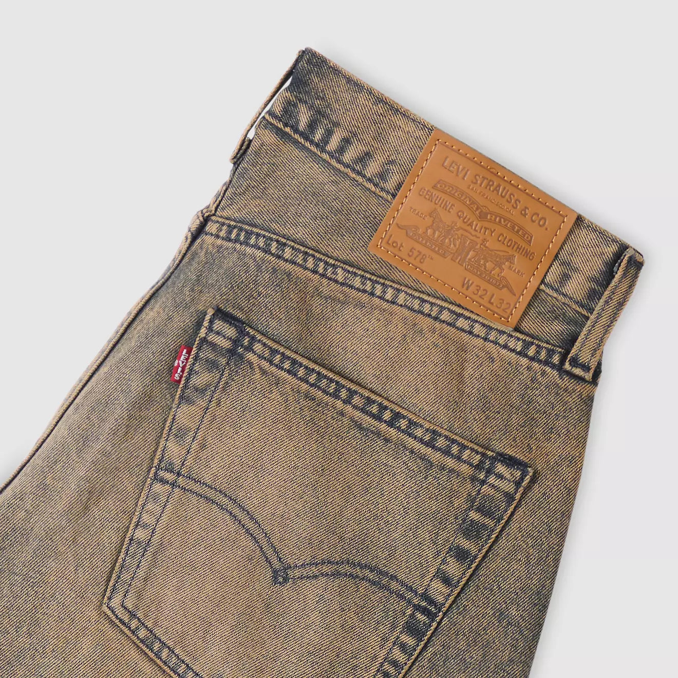 levi's® men’s 578™ baggy jeans A475001143232 Brown – Levi's Hong Kong