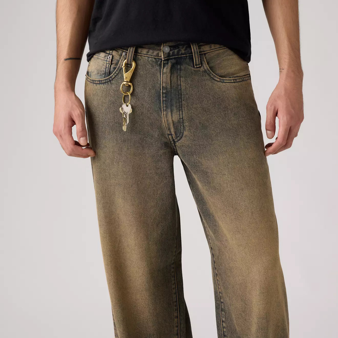 levi's® men’s 578™ baggy jeans A475001143232 Brown – Levi's Hong Kong