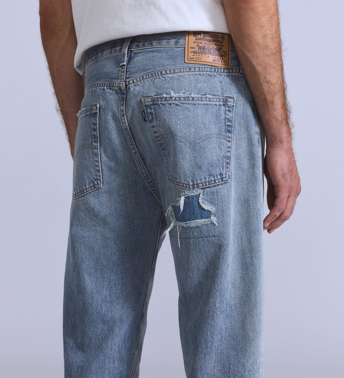 levi’s® blue tab™ 1980's 501® 牛仔褲 |男裝  A587500153032 Indigo – Levi's 香港