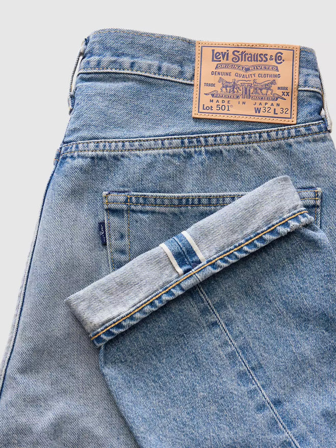 levi's® blue tab™ 1980s 501® original selvedge 牛仔褲 | 男裝 A587500192932 Blue  – Levi's 香港