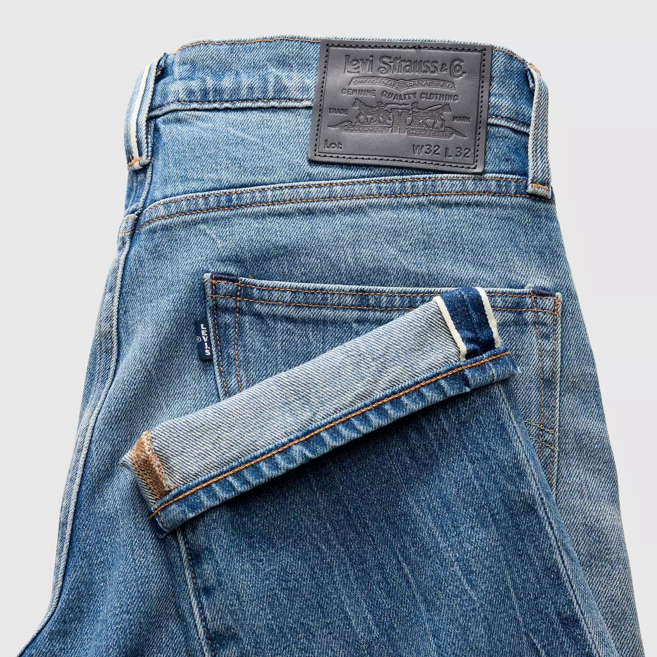 Levi's® Blue Tab™ 511™ Slim Selvedge 牛仔褲 | 男裝