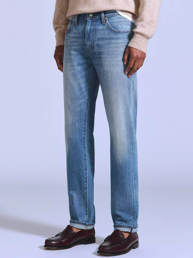 levi’s® blue tab™ men’s 511™ slim selvedge jeans A587600152832 Renar - Light Wash  – Levi's Hong Kong