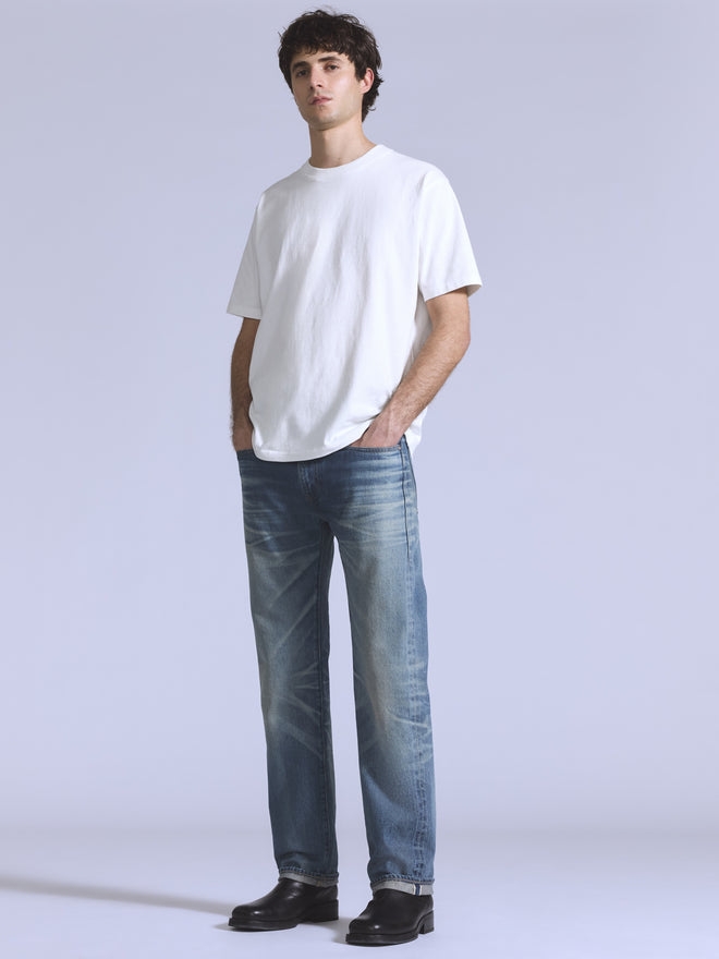 levi’s® blue tab™ 男裝 505™ 標準牛仔褲 A587800092832 Medium Indigo  – Levi's 香港