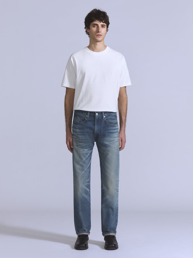 levi’s® blue tab™ 男裝 505™ 標準牛仔褲 A587800092832 Medium Indigo  – Levi's 香港