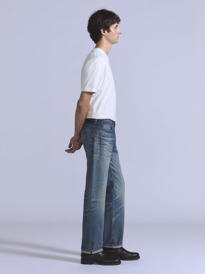 levi’s® blue tab™ 男裝 505™ 標準牛仔褲 A587800092832 Medium Indigo  – Levi's 香港