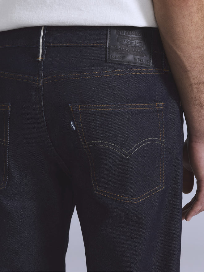 levi’s® blue tab™ 男裝 502™ 窄腳牛仔褲 A588100002832 Dark Indigo  – Levi's 香港