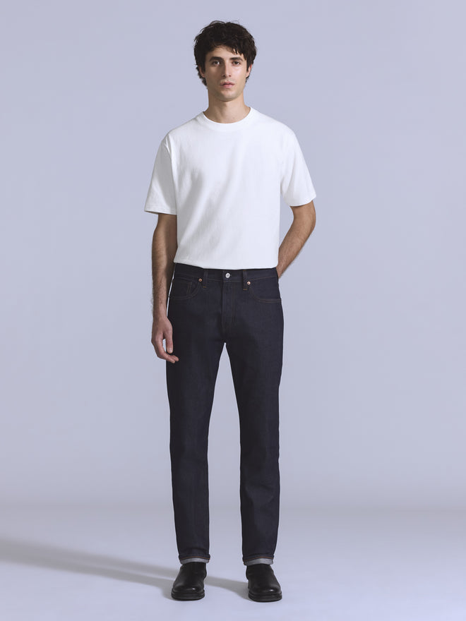 levi’s® blue tab™ 男裝 502™ 窄腳牛仔褲 A588100002832 Dark Indigo  – Levi's 香港