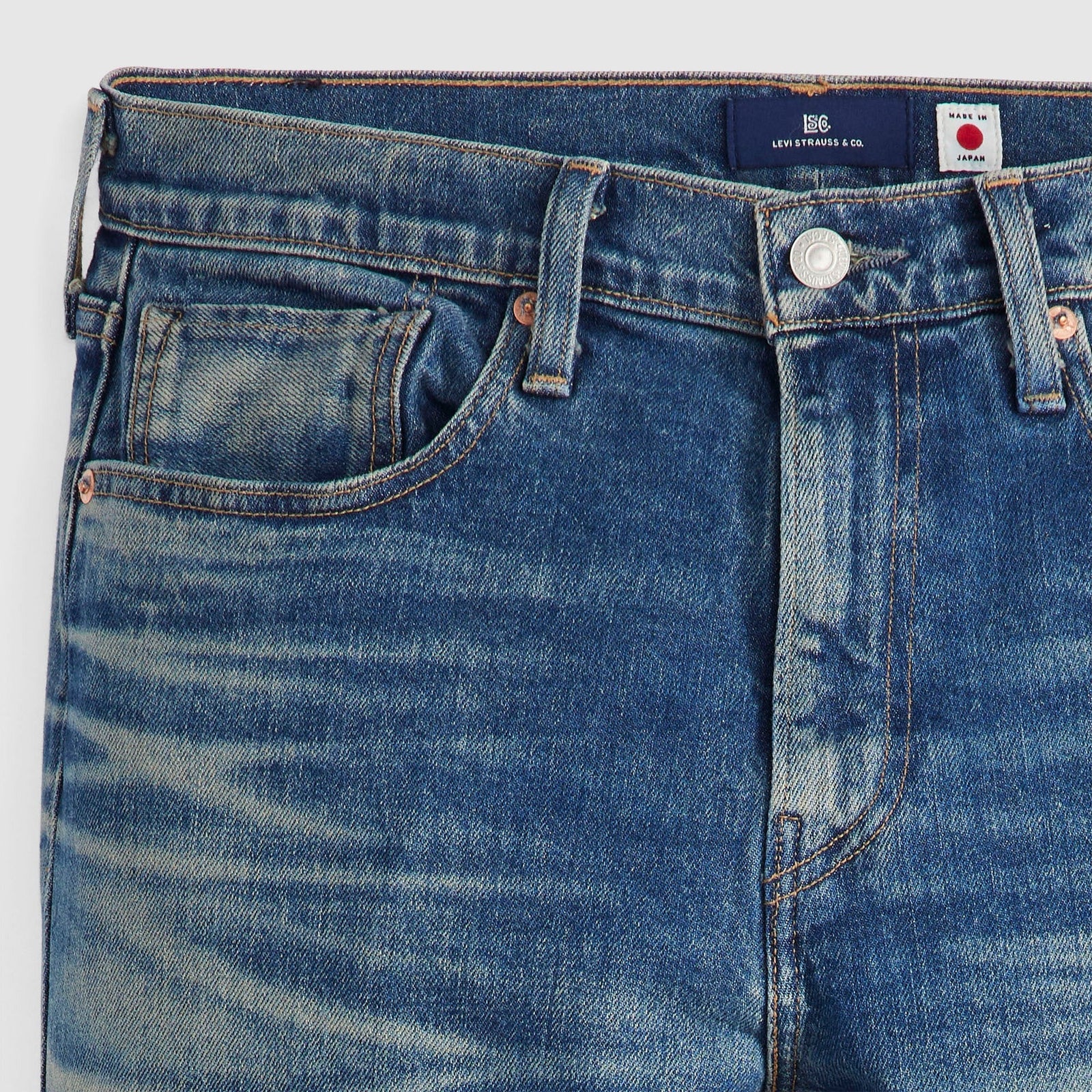 levi's® blue tab  502™ 標準窄腳剪裁牛仔褲 |男裝 A588100082832 Med Indigo – Levi's 香港