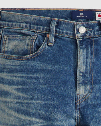 levi's® blue tab  502™ 標準窄腳剪裁牛仔褲 |男裝 A588100082832 Med Indigo - Worn In  – Levi's 香港