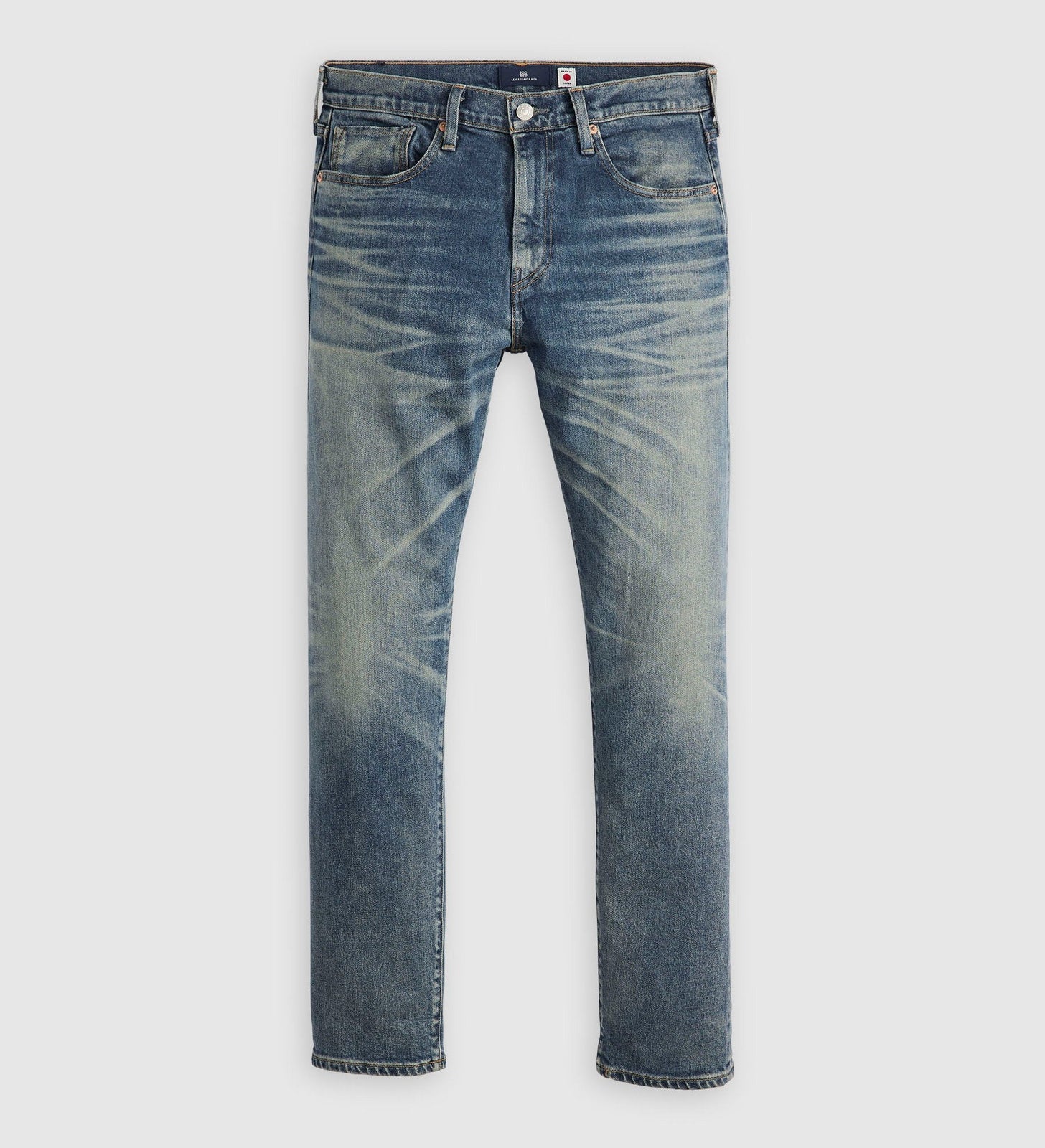 levi's® blue tab  502™ 標準窄腳剪裁牛仔褲 |男裝 A588100082832 Med Indigo - Worn In – Levi's 香港