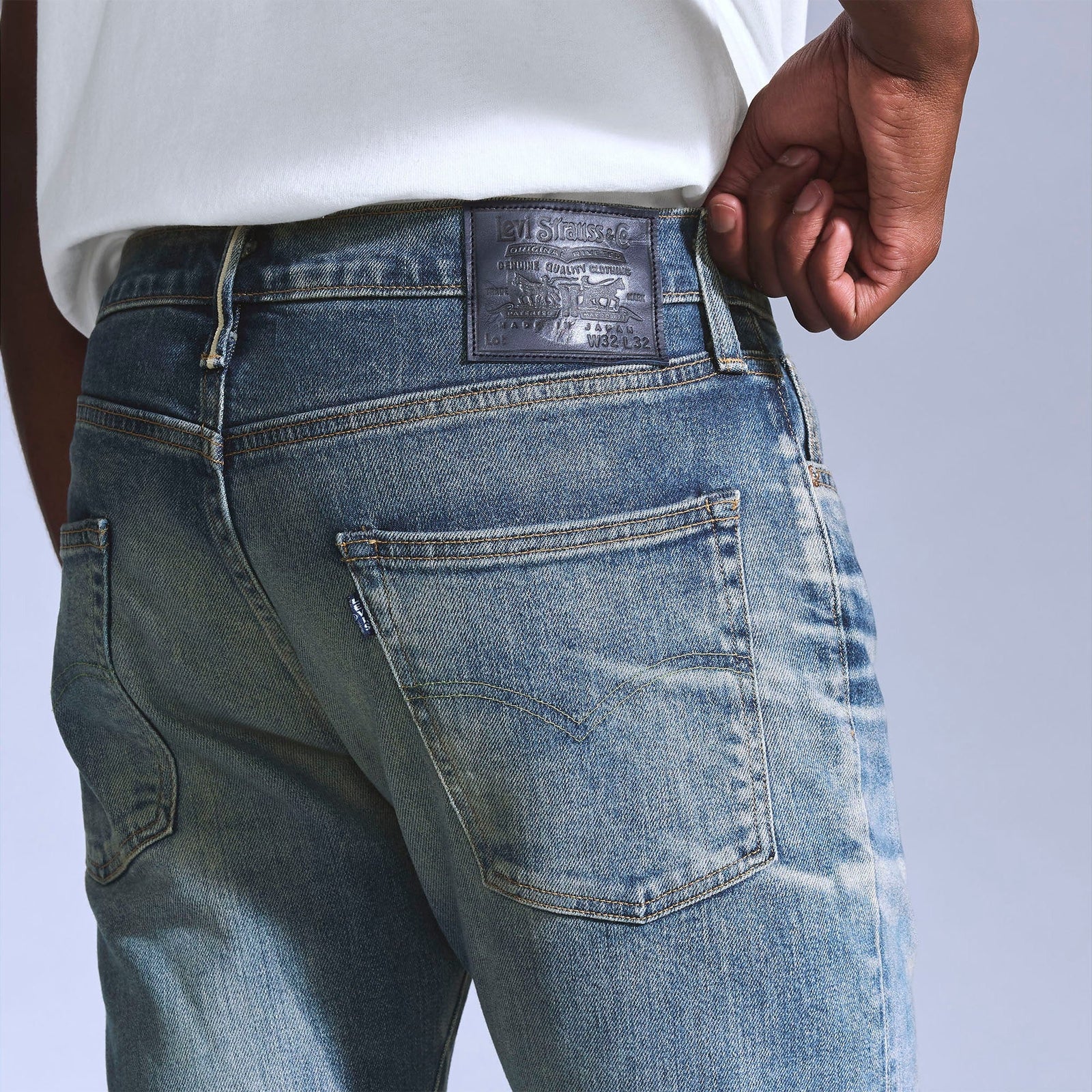 levi's® blue tab  502™ 標準窄腳剪裁牛仔褲 |男裝 A588100082832 Med Indigo – Levi's 香港