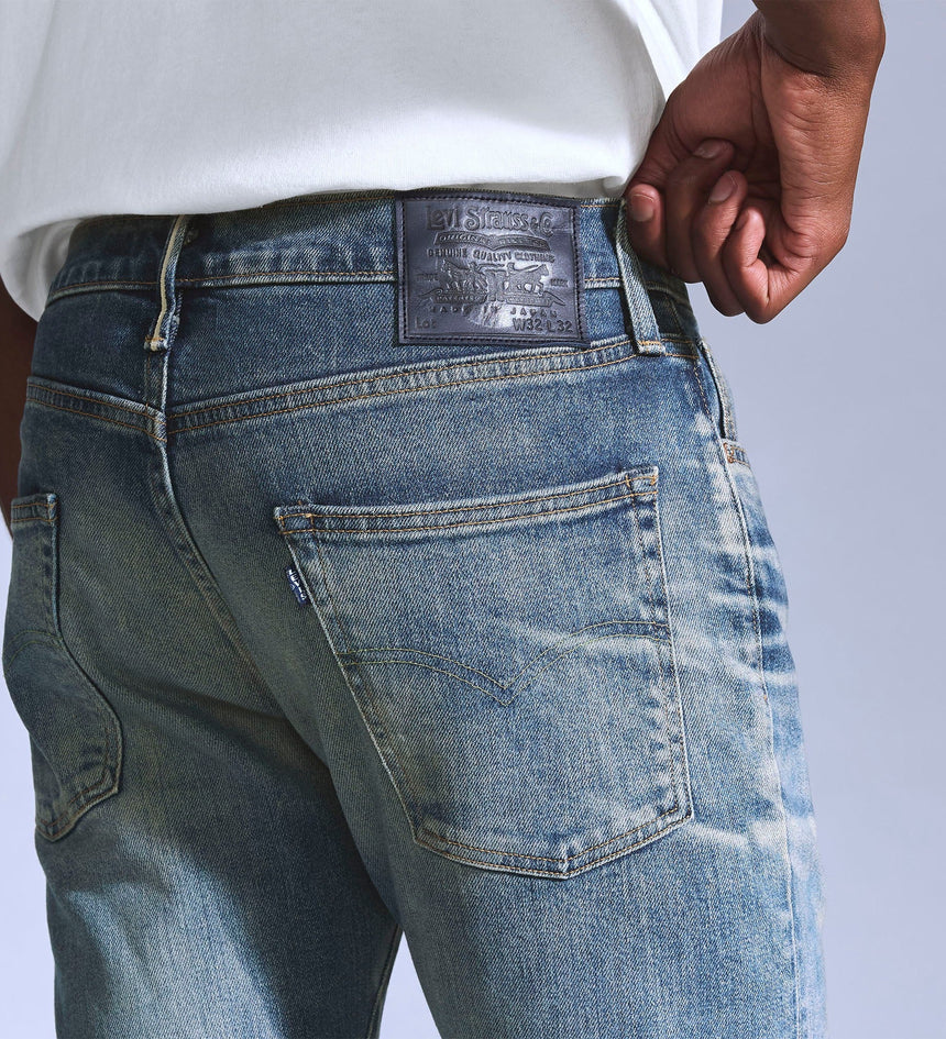 levi's® blue tab  502™ 標準窄腳剪裁牛仔褲 |男裝 A588100082832 Med Indigo - Worn In – Levi's 香港