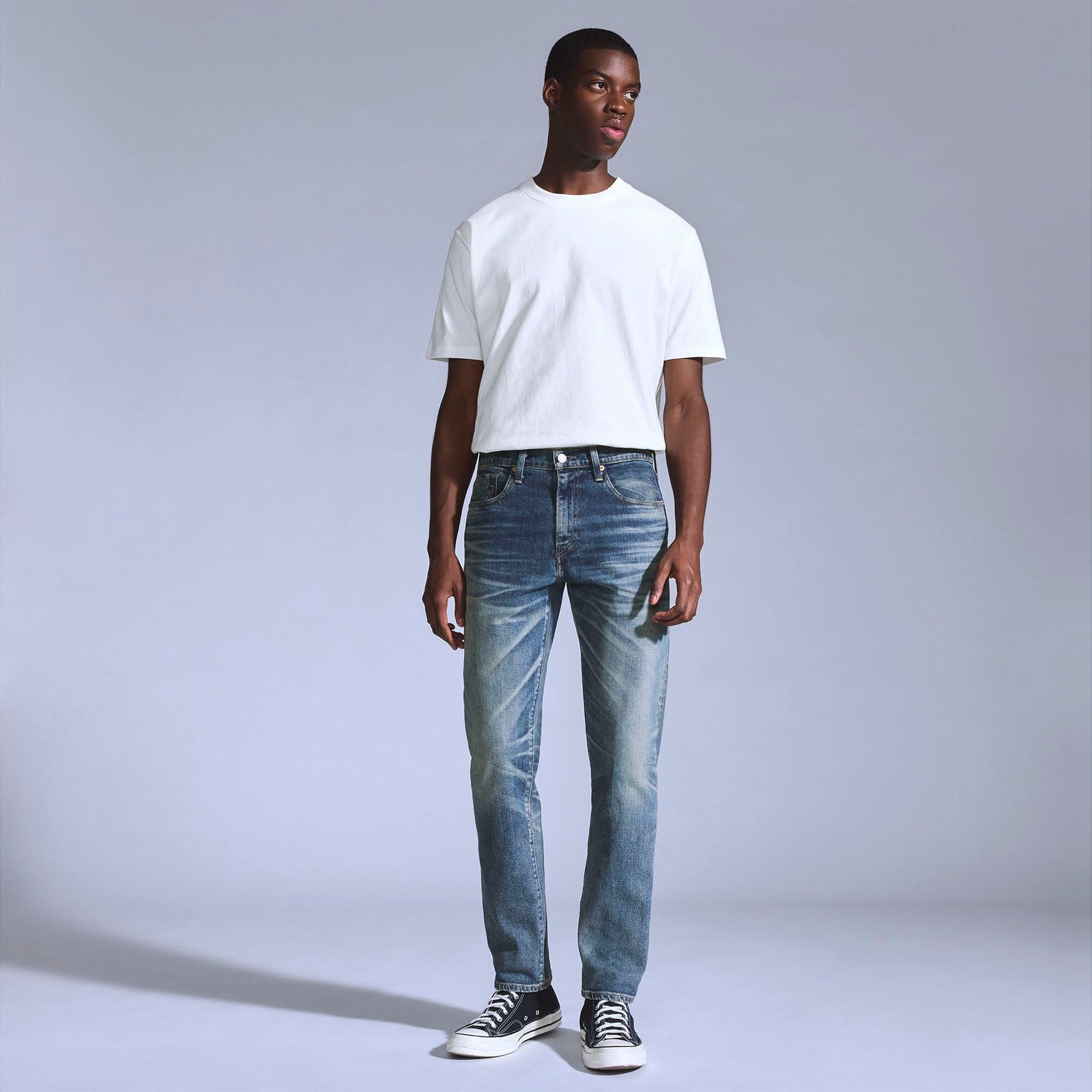 levi's® blue tab  502™ 標準窄腳剪裁牛仔褲 |男裝 A588100082832 Med Indigo – Levi's 香港