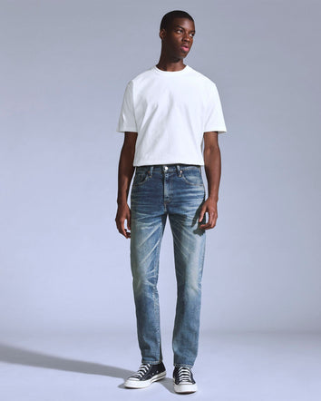 levi's® blue tab  502™ 標準窄腳剪裁牛仔褲 |男裝 A588100082832 Med Indigo - Worn In  – Levi's 香港