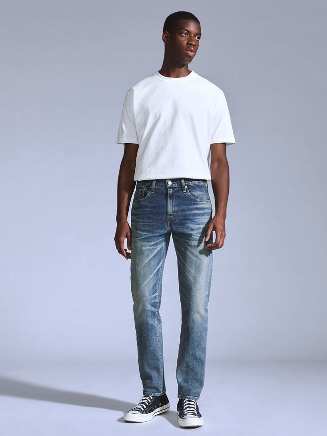 levi's® blue tab  502™ 標準窄腳剪裁牛仔褲 |男裝 A588100082832 Med Indigo  – Levi's 香港