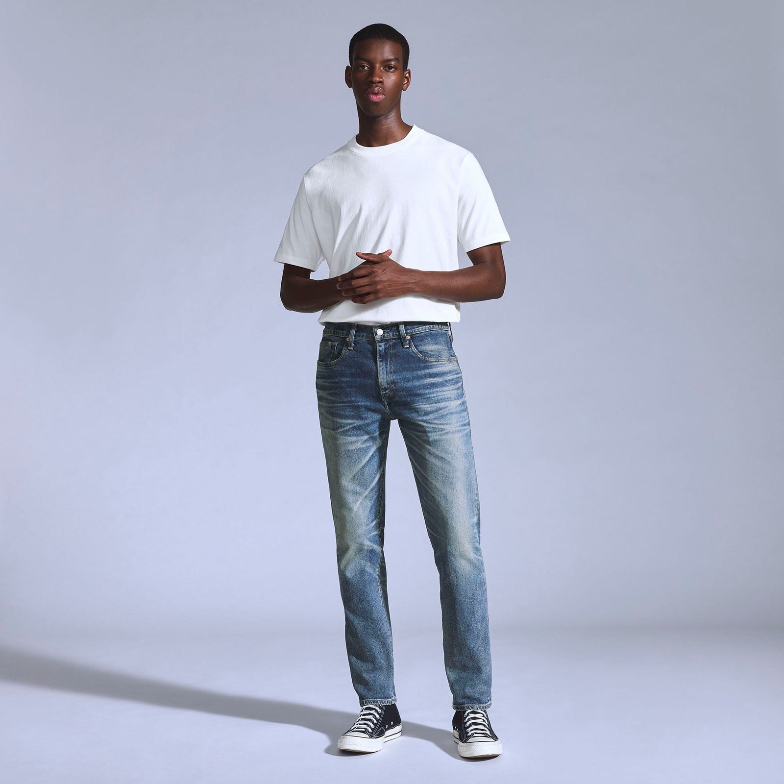 levi's® blue tab  502™ 標準窄腳剪裁牛仔褲 |男裝 A588100082832 Med Indigo – Levi's 香港