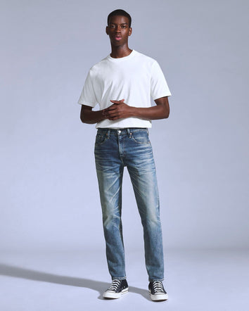 levi's® blue tab  502™ 標準窄腳剪裁牛仔褲 |男裝 A588100082832 Med Indigo - Worn In  – Levi's 香港