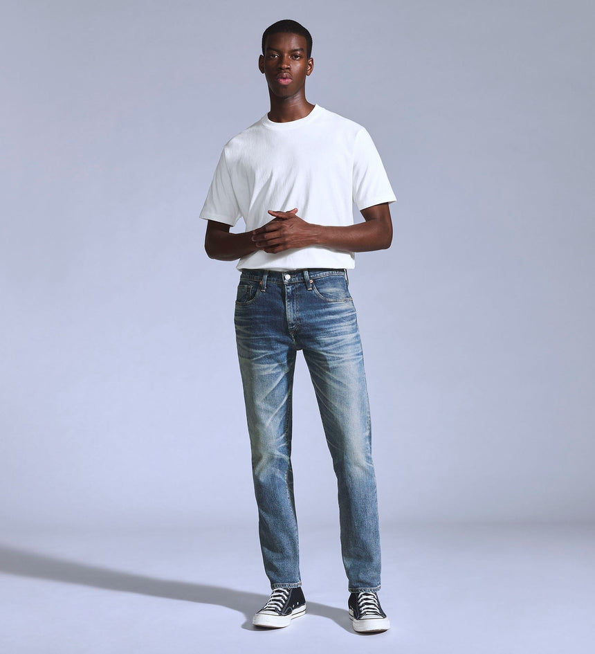 levi's® blue tab  502™ 標準窄腳剪裁牛仔褲 |男裝 A588100082832 Med Indigo - Worn In – Levi's 香港