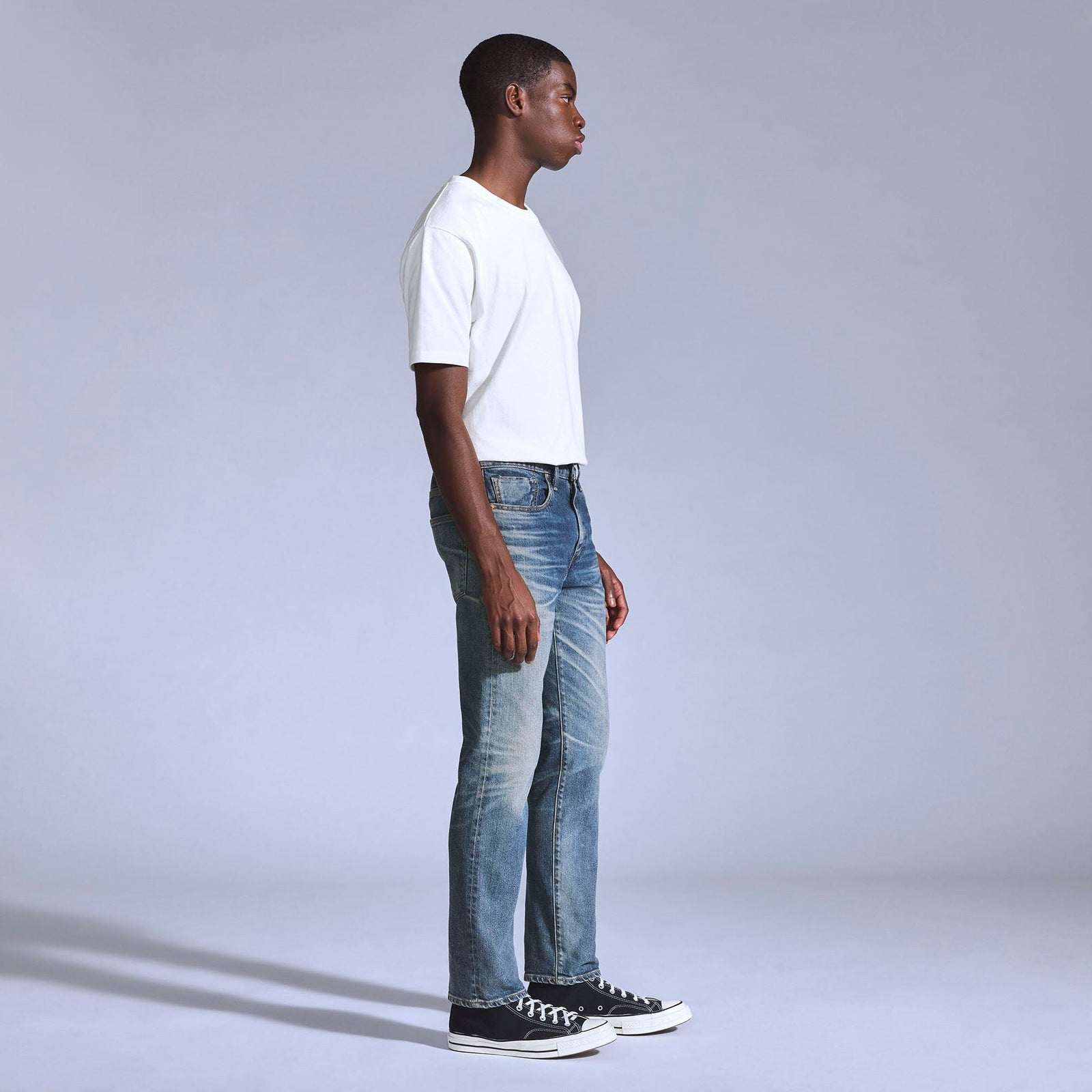 levi's® blue tab  502™ 標準窄腳剪裁牛仔褲 |男裝 A588100082832 Med Indigo – Levi's 香港