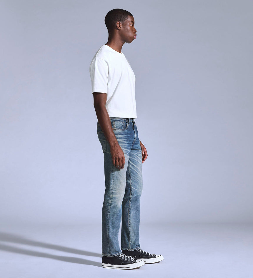 levi's® blue tab  502™ 標準窄腳剪裁牛仔褲 |男裝 A588100082832 Med Indigo - Worn In – Levi's 香港