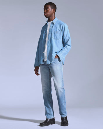 levi's® blue tab  502™ 標準窄腳剪裁牛仔褲 |男裝 A588100092832 Med Indigo - Worn In  – Levi's 香港