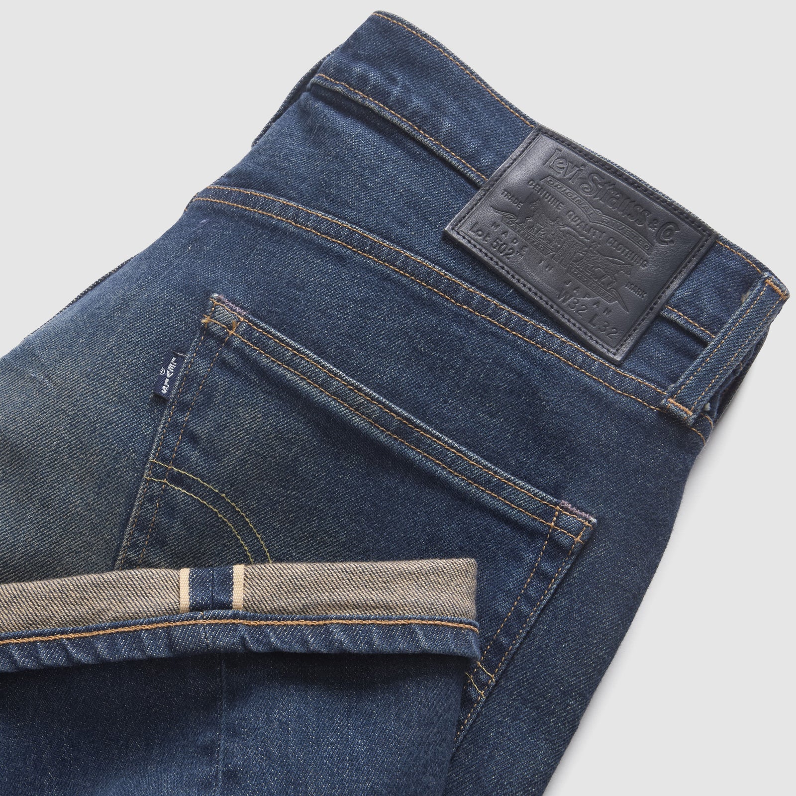 levi's® blue tab™ 502™ 牛仔褲 |男裝  A588100123432 Indigo – Levi's 香港