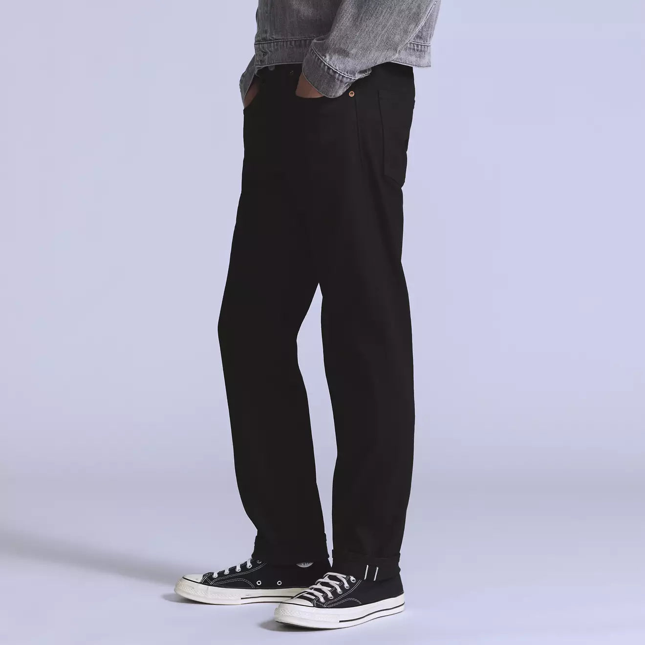 levi's® blue tab™ 502™ 修身窄腳牛仔褲 | 男裝 A588100142832 Black – Levi's 香港