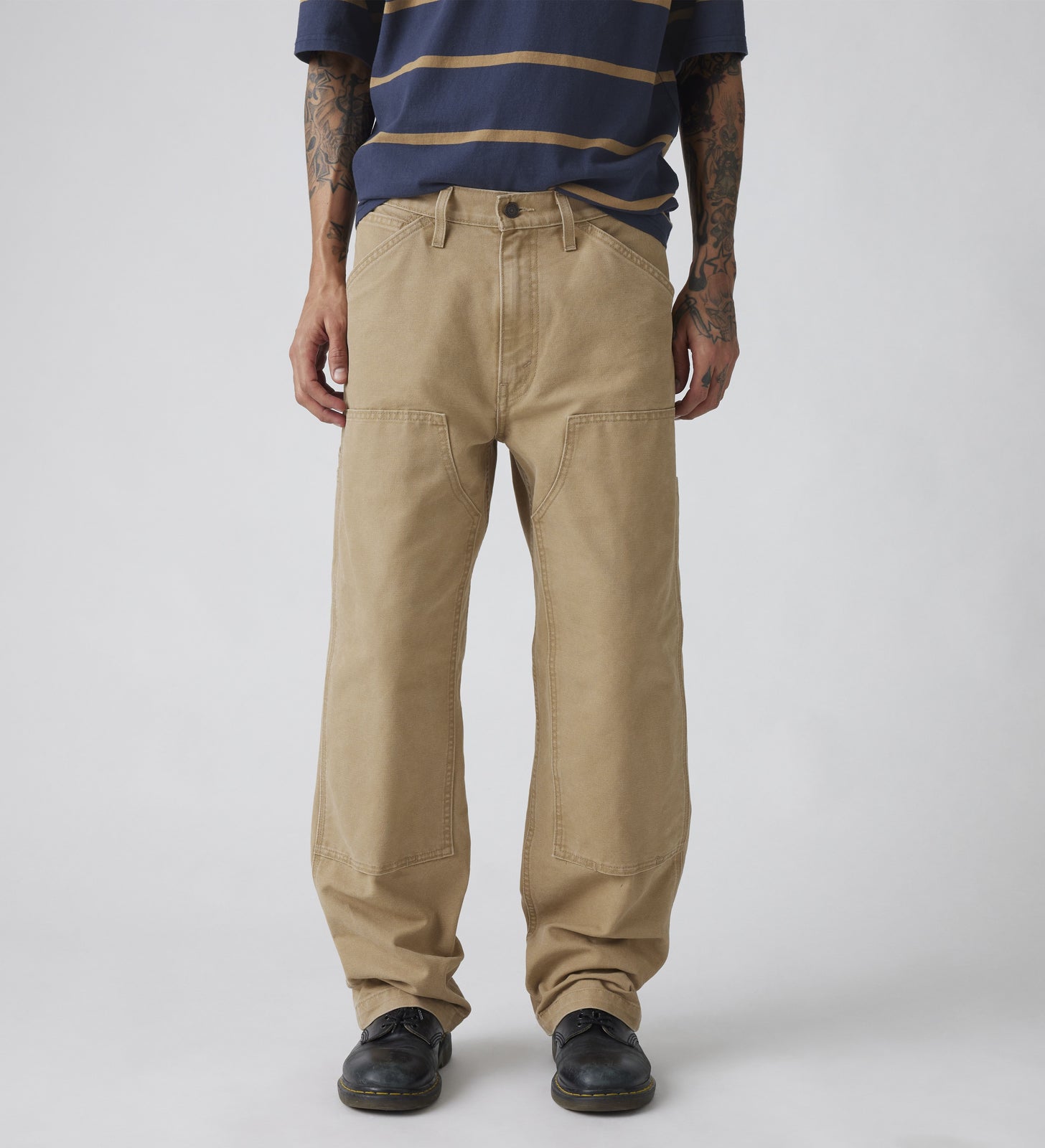 levi's® men's 568™ loose straight double-knee carpenter A736700103232 Tiger's Eye Non-Stretch Canvas – Levi's Hong Kong