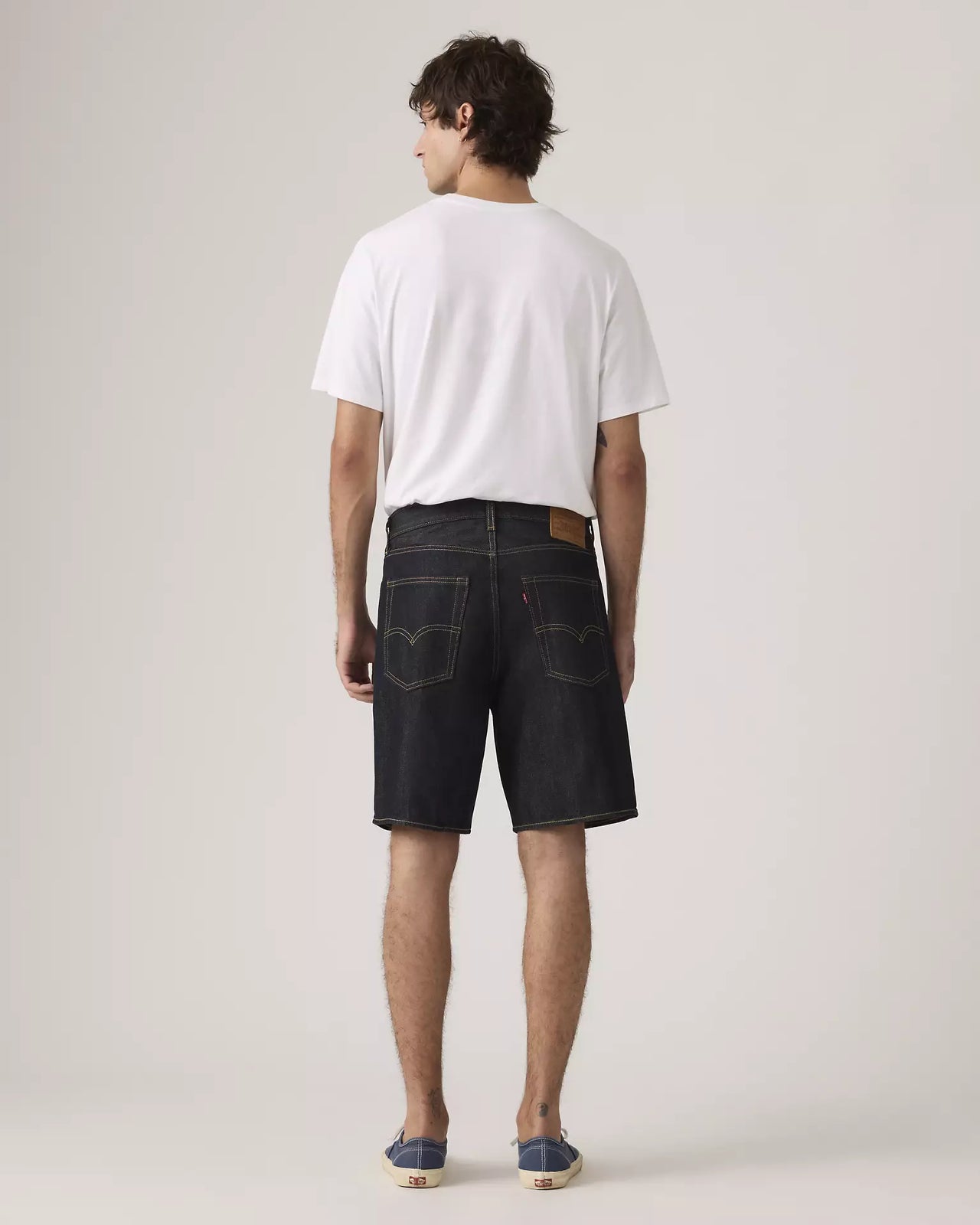 levi's® men's 468 loose shorts A8461003828- Dark Indigo – Levi's Hong Kong