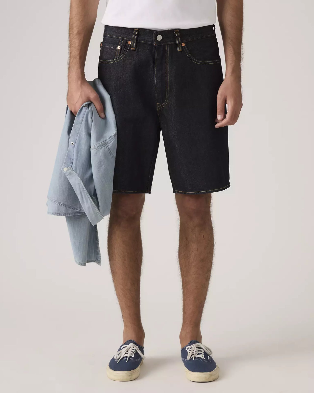 levi's® men's 468 loose shorts A8461003828- Dark Indigo – Levi's Hong Kong