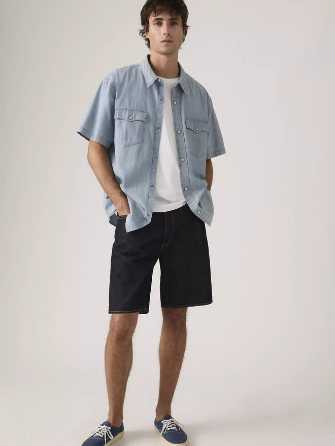 levi's® men's 468 loose shorts A8461003828- Dark Indigo  – Levi's Hong Kong